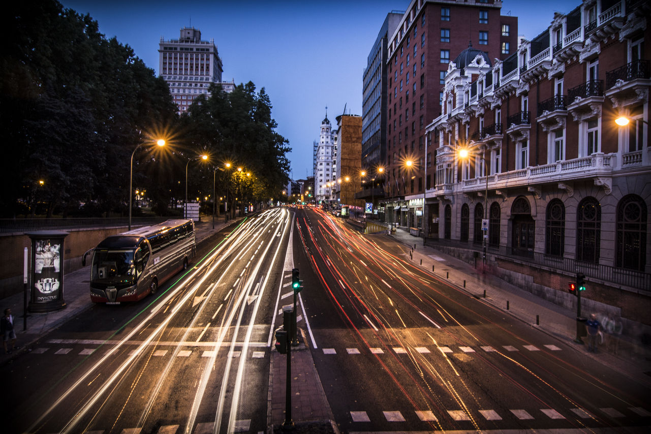 Madrid: Imperial city's night lights
