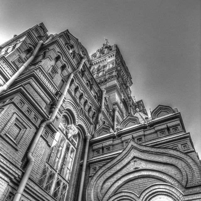 Historical museum: Building at the Red Square (HDR)