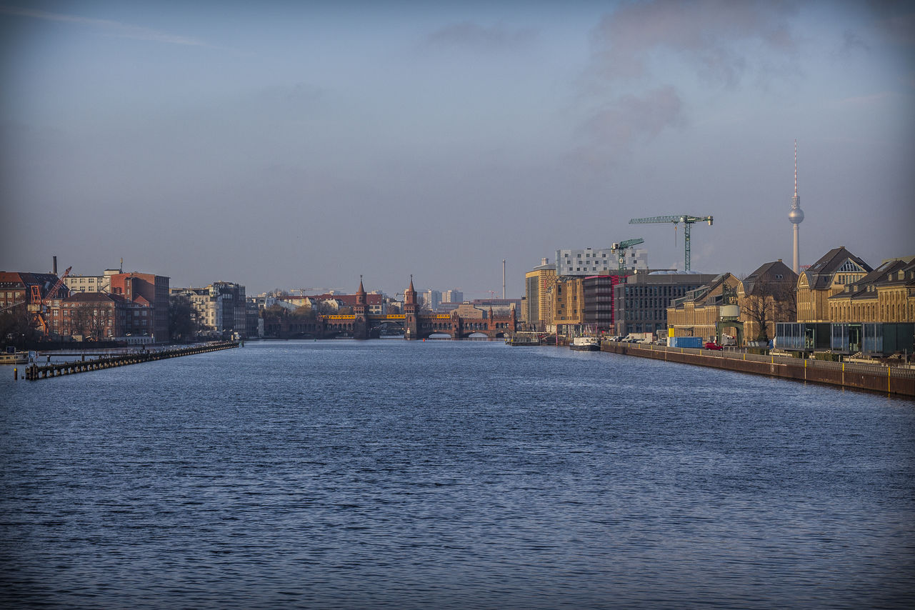 Berlin's classics: View to the Spree river
