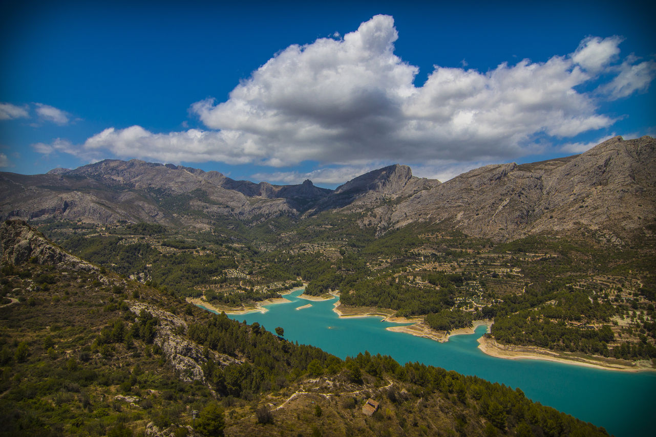 El Castell Guadalest: Remains of former luxury