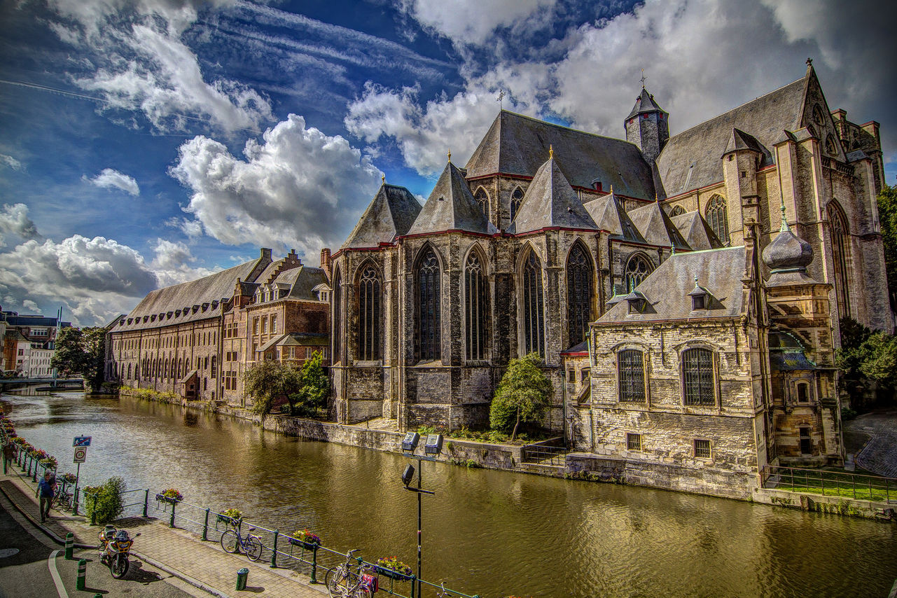 Medieval Ghent: St. Michael's Bridge