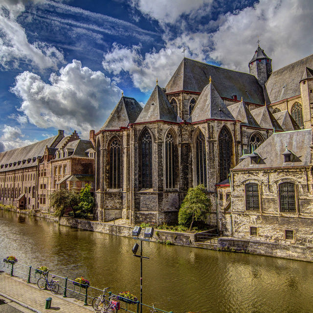 Medieval Ghent: St. Michael's Bridge