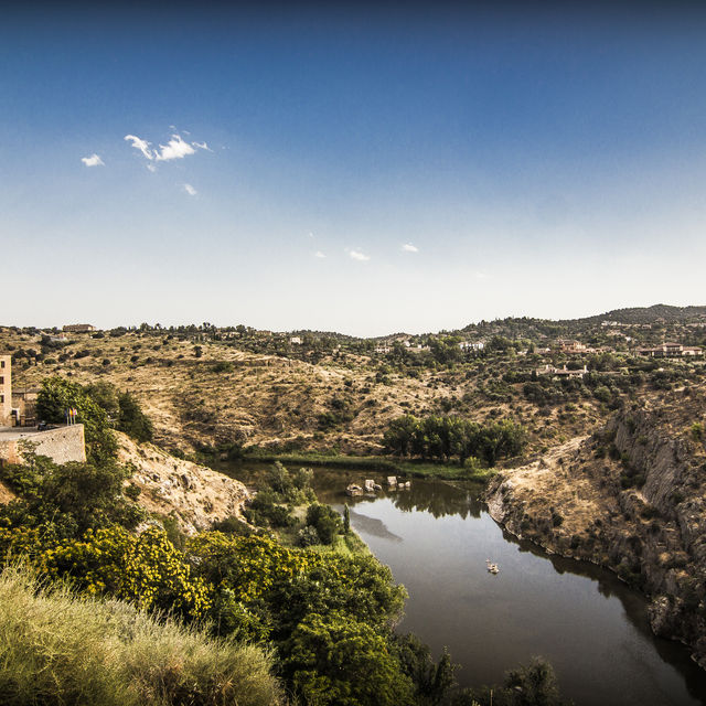 Toledo landscape: Unchanged medieval landscape