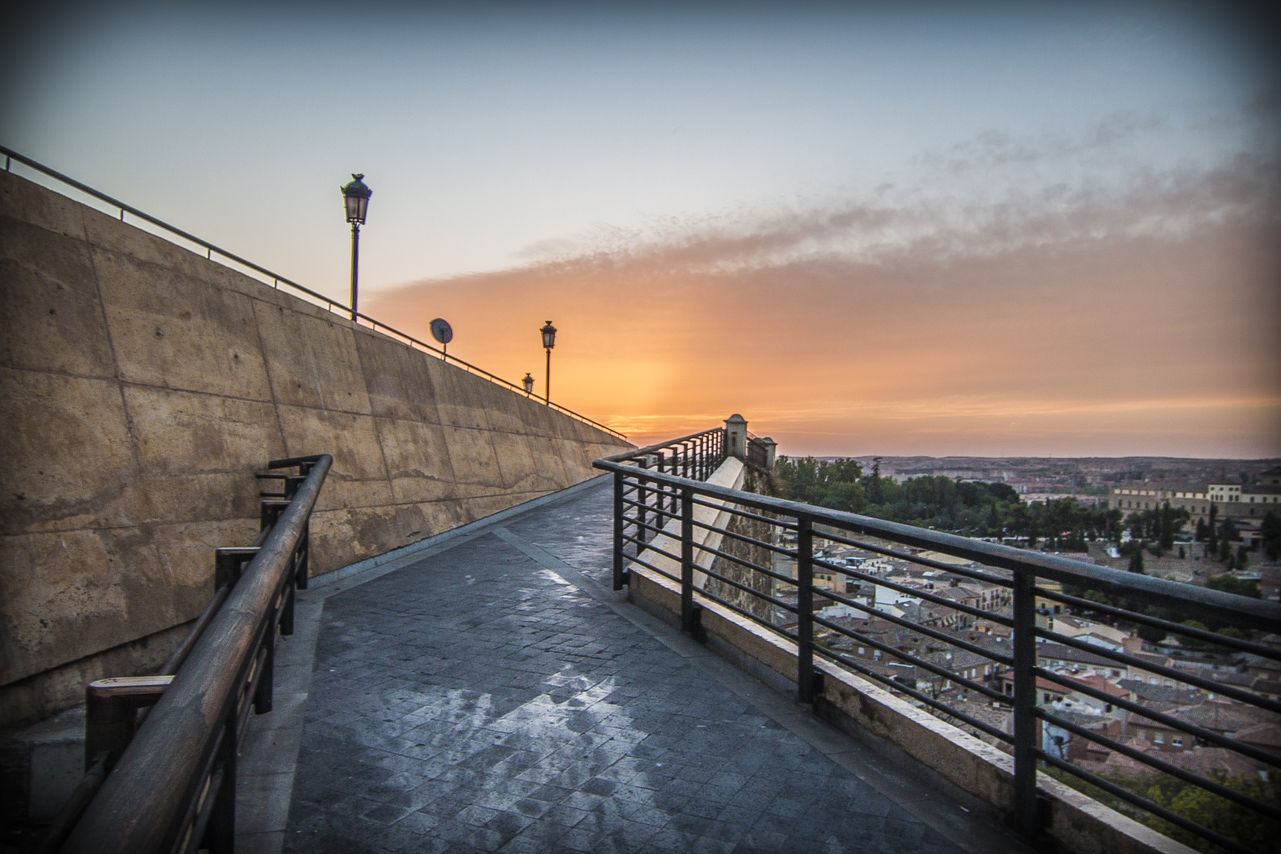 Toledo sunset: 