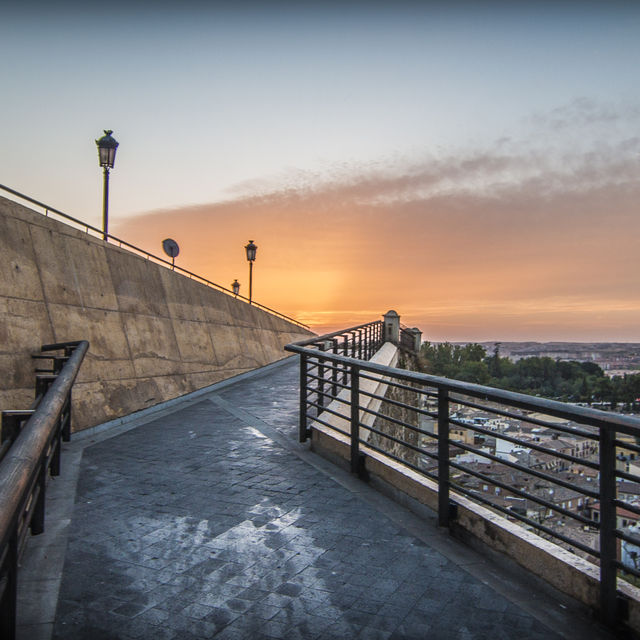 Toledo sunset: 